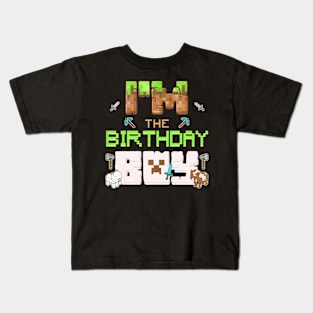 Im The Birthday Boy Game Gaming Family Kids T-Shirt